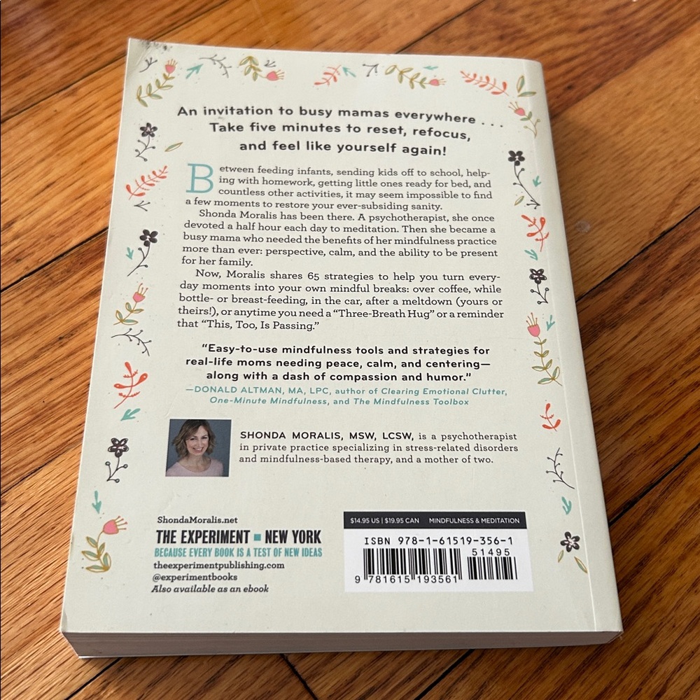 Breathe Mama Breathe mindfulness Book by Shonda Moralis - Picture 2 of 4